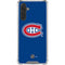 NHL Montreal Canadiens Solid Background Galaxy A17 Clear Case