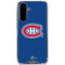 NHL Montreal Canadiens Solid Background Galaxy A36 5G Clear Case