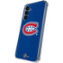NHL Montreal Canadiens Solid Background Galaxy A55 5G Clear Case