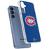 NHL Montreal Canadiens Solid Background Galaxy A55 5G Clear Case