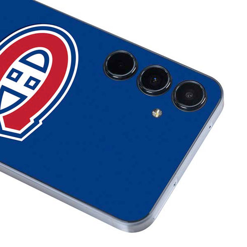 NHL Montreal Canadiens Solid Background Galaxy A55 5G Skin
