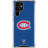 NHL Montreal Canadiens Solid Background Galaxy S23 Ultra Clear Case