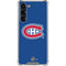 NHL Montreal Canadiens Solid Background Galaxy S24 FE Clear Case