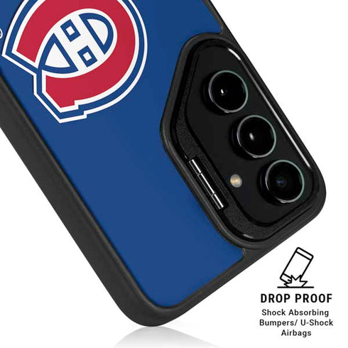 NHL Montreal Canadiens Solid Background Galaxy S24 Plus Kickstand Case
