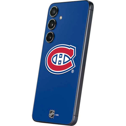 NHL Montreal Canadiens Solid Background Galaxy S24 Plus Skin