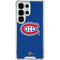 NHL Montreal Canadiens Solid Background Galaxy S25 Ultra Clear Case
