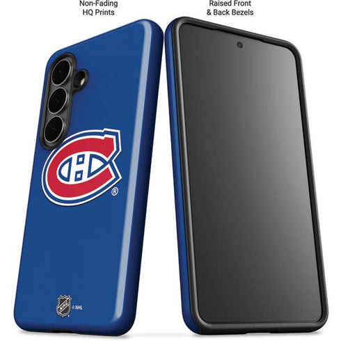 NHL Montreal Canadiens Solid Background Galaxy S26 Impact Case