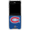 NHL Montreal Canadiens Solid Background Galaxy Z Flip6 Clear Case