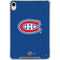 NHL Montreal Canadiens Solid Background iPad 11th Gen (2025) Clear Case
