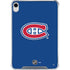 NHL Montreal Canadiens Solid Background iPad 11th Gen (2025) Clear Case