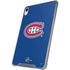 NHL Montreal Canadiens Solid Background iPad 11th Gen (2025) Clear Case