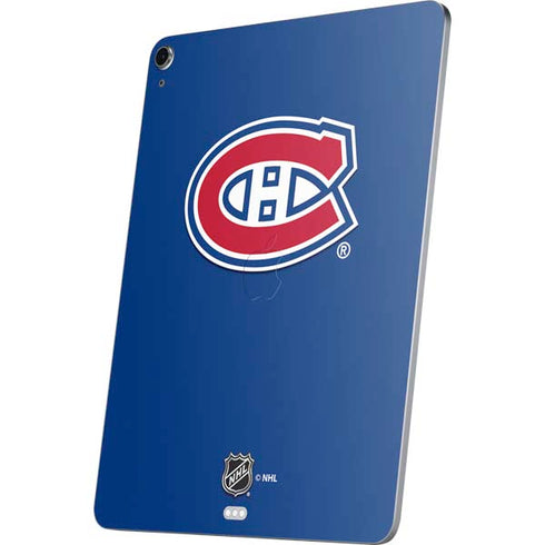 NHL Montreal Canadiens Solid Background Apple iPad Air Skin