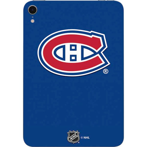NHL Montreal Canadiens Solid Background Apple iPad Mini Skin