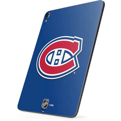 NHL Montreal Canadiens Solid Background Apple iPad Pro Skin