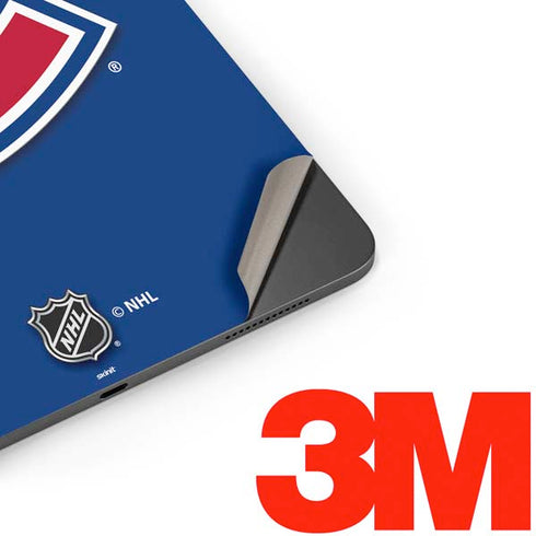 NHL Montreal Canadiens Solid Background Apple iPad Pro Skin