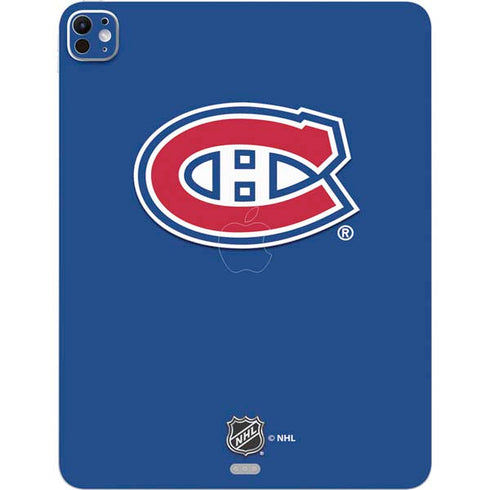 NHL Montreal Canadiens Solid Background iPad Pro 13in M4 (2024) Skin