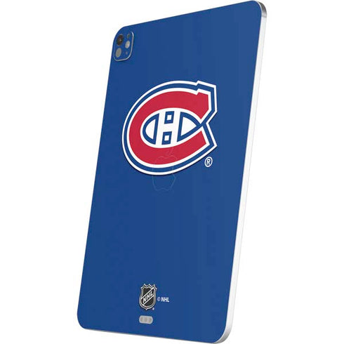 NHL Montreal Canadiens Solid Background iPad Pro 13in M4 (2024) Skin