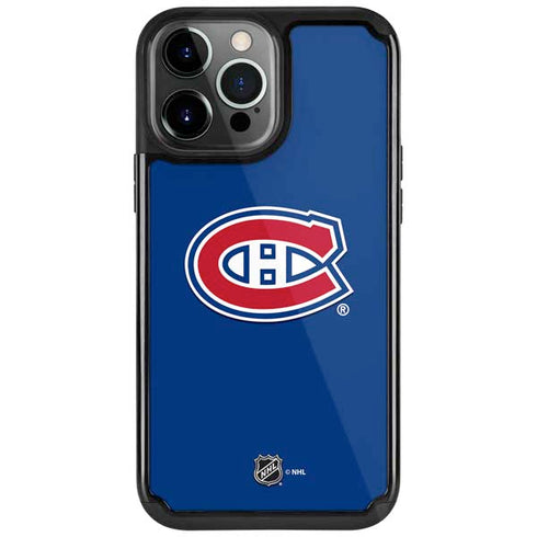 NHL Montreal Canadiens Solid Background iPhone Cases