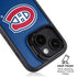 NHL Montreal Canadiens Solid Background iPhone 15 Plus Kickstand Case
