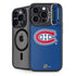 NHL Montreal Canadiens Solid Background iPhone 15 Pro Max Kickstand Case