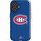 NHL Montreal Canadiens Solid Background iPhone 16 Impact Case