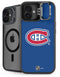NHL Montreal Canadiens Solid Background iPhone 16 Kickstand Case