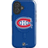 NHL Montreal Canadiens Solid Background iPhone 16 Plus Magsafe Impact Case