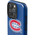 NHL Montreal Canadiens Solid Background iPhone 16 Pro Impact Case