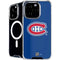 NHL Montreal Canadiens Solid Background iPhone 16 Pro MagSafe Case