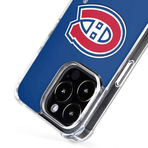 NHL Montreal Canadiens Solid Background iPhone 16 Pro MagSafe Case