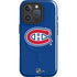 NHL Montreal Canadiens Solid Background iPhone 16 Pro Magsafe Impact Case