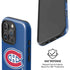 NHL Montreal Canadiens Solid Background iPhone 16 Pro Magsafe Impact Case