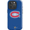 NHL Montreal Canadiens Solid Background iPhone 16 Pro Max Impact Case