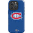 NHL Montreal Canadiens Solid Background iPhone 16 Pro Max Impact Case