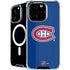 NHL Montreal Canadiens Solid Background iPhone 16 Pro Max MagSafe Case