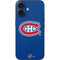 NHL Montreal Canadiens Solid Background iPhone 16 Skin