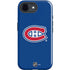 NHL Montreal Canadiens Solid Background iPhone 16e Impact Case