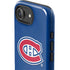 NHL Montreal Canadiens Solid Background iPhone 16e Impact Case