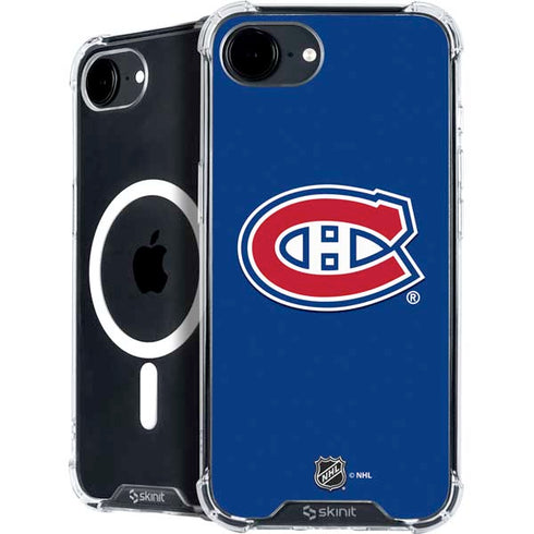NHL Montreal Canadiens Solid Background iPhone 16e MagSafe Case