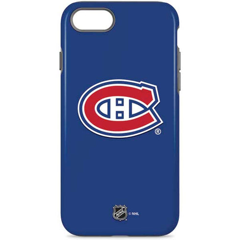 NHL Montreal Canadiens Solid Background iPhone Cases