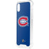 NHL Montreal Canadiens Solid Background iPhone XS Clear Case