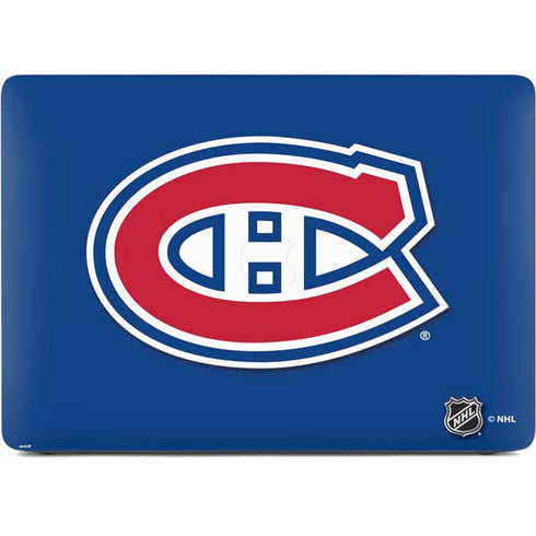 NHL Montreal Canadiens Solid Background Apple MacBook Air Skin