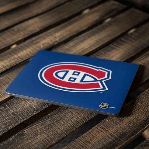 NHL Montreal Canadiens Solid Background Apple MacBook Air Skin