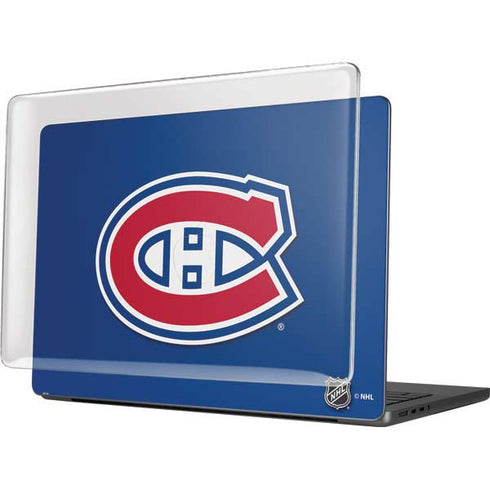 NHL Montreal Canadiens Solid Background MacBook Pro 14in (2021-24) Case plus Skin