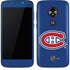 NHL Montreal Canadiens Solid Background Moto E5 Play Skin