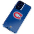 NHL Montreal Canadiens Solid Background Moto G 5G (2024) Clear Case