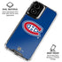 NHL Montreal Canadiens Solid Background Moto G Power 5G (2024) Clear Case