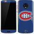 NHL Montreal Canadiens Solid Background Moto G6 Skin