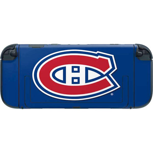 NHL Montreal Canadiens Solid Background Nintendo Switch 2 (2025) with Joy-Con Skin