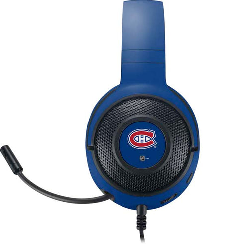 NHL Montreal Canadiens Solid Background Razer Kraken X Skin